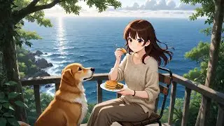 Treehouse Living by the Sea | Autumn Days #animatedvlog#AnimatedVlog#GhibliInspired#DayInMyLife