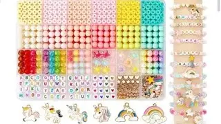 Bracelet making kit under ₹200  || Unboxing video 