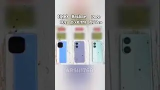 iQOO neo 10r vs realme p3 ultra vs poco x7pro speed 🚀 test 🤯#shorts