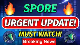 Spore urgent update! || Spore price prediction || Spore coin
