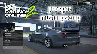 PRO MUSTANG TUNE SETUP CAR X DRIFT RACING 2 ONLINE {THRUSTMASTER T300 RS}
