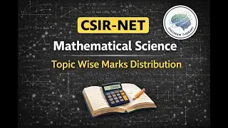 Topic Wise Marks Distribution of Mathematics  for CSIR NET EXAM..!! #csirnet@Theorem_Therapy-p09 