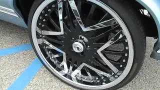 Sky Blue Oldsmobile Cutlass on Asanti Wheels #Whip