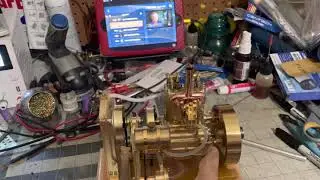 H74 water cooled 2 cylinder engine
