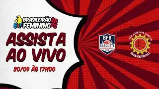 AO VIVO BRASILEIRÃO FEMININO SUB23 | Basquete Blumenau (SC) x São José Desportivo (SP)