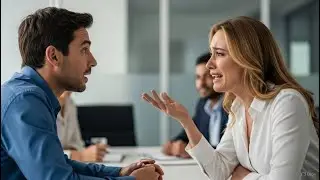 Alleinerziehender Vater ignoriert Chefin – bis sie im Meeting schreit
