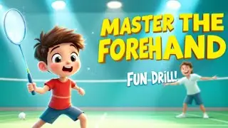 Badminton Forehand Basics: Step, Hit & Master Footwork!