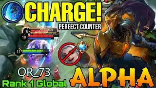 Charge! Alpha Fierce Dragon VS Supreme Harith! - Top 1 Global Alpha by OR_73 - Mobile Legends