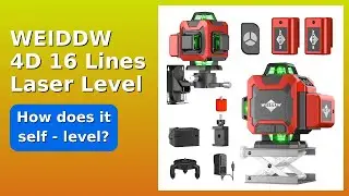 REVIEW (2026): WEIDDW 4D 16 Lines Laser Level. Features.