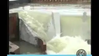 Physical model of a dam on the Parma river (2)