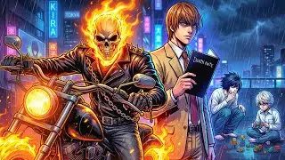 What If GHOST RIDER Entered The DEATH NOTE Universe?