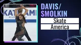 DAVIS / SMOLKIN (GEO) | Ice Dance Free Dance | Skate America 2024 | #GPFigure