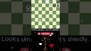 Checkmate in 2 Moves &ndash; Part 77️⃣ ♟️🔥 | Chess Winner #chess #shorts #checkmate #brilliant