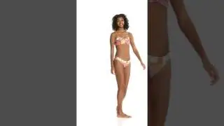 Maaji Swimwear Super Fly Palms Signature Bikini Bottom | SwimOutlet.com