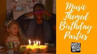 The best music themed birthday party in Brooklyn!