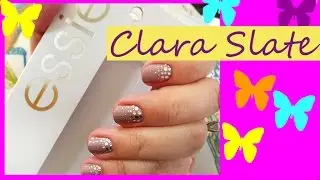 My 1st Time Using Nail Stickers - Dollar Tree Essie!