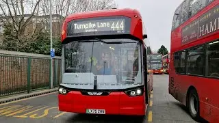 FULL KITE JOURNEY | LONDON BUS 444 TURNPIKE LANE STATION - CHINGFORD STATION (LX75ZHN) SEL42
