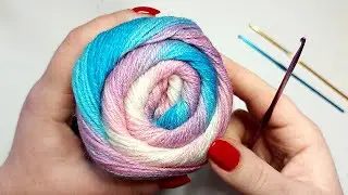 ☝ЭТО ШЕДЕВР💯! 1 РЯД И ТАКАЯ КРАСОТА!✅ (вязание крючком для начинающих) Beautiful crochet pattern