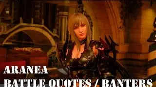 Final Fantasy 15: Aranea Highwind Battle Quotes / Banters - Exhibition