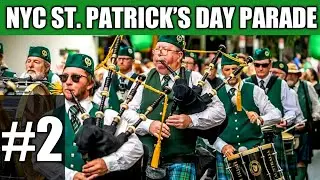 NYC ST. PATRICK&rsquo;S DAY PARADE live 🇮🇪 Saint Patrick's Day Parade New York City ☘