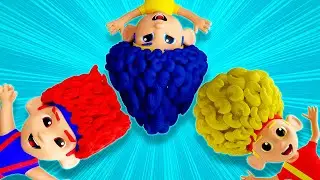 &iexcl;Formas en nuestro cabello! | D Billions Canciones Infantiles