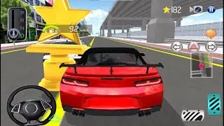 3D Driving Class 🔴⚪ 🚗 Red vs White, City&ndash;Forest&ndash;Airport 🌆🌲✈️ | iOS Android Real Touch Gameplay