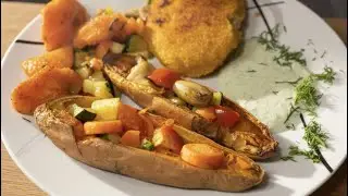 The Ultimate Stuffed Sweet Potato! 🍠✨