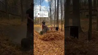 Leaf plow for Stand on mowers #mega #leafow #landscape #scag #toro #wright