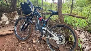 Nukeproof coil spring 250x3 into Panzer frame. | Red Mountain.