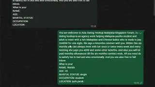 SUGAR MUMMY SCAM ###