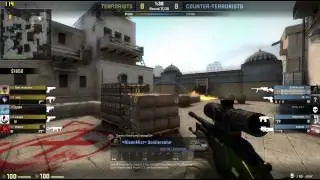 [CSGO] 1 v 5 panic clutch