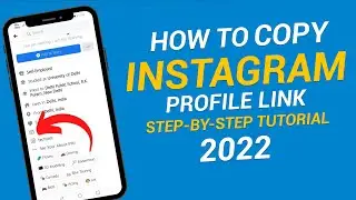 Instagram Link Copy Kaise Kare | How To Copy Instagram Profile Link | Copy Instagram URL Hindi 2022