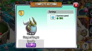 How To Breed Conquest Dragon || Dragon City
