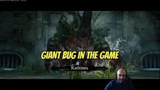 Squashing giant bugs in the game - Darksiders 2 - Boss Fight