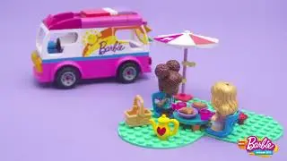Mega Construx Barbie - Adventure DreamCamper Building Set