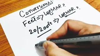 Conversion of Feet into LogMar VA