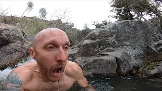 Ice Cold Swimming Hole on the AZT! - Shake Spring - Four Peaks Wilderness Area