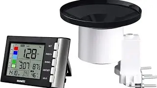 ⛈️🏠⚡-#Ecowitt High Precision Digital Rain Gauge-Model WH5360-Signal Strength Indicator Check