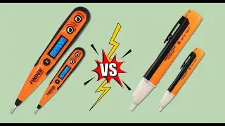 Wireless Multifunctional Digital Non Contact Voltage Tester, AC DC Voltage Detector Tester