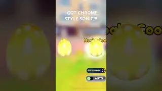 I GOT CHROME STYLE SONIC IN SSS! #roblox #sonicspeedsimulator