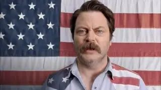 Nick Offerman NASCAR on NBC promo 2015