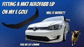 MK7.5 E-Golf - Aero Install!!