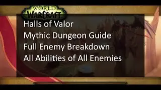 Halls of Valor Complete Mythic+ Thundering Dungeon Guide | Full Enemy Breakdown | Dragonflight