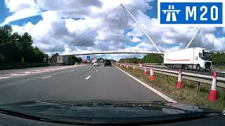 M20 Motorway - J9 (A20/A251 Ashford) to J8 (A20 Hollingbourne)