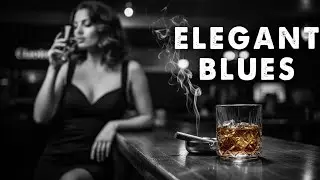 Reflective Blues - Classic Piano Blues Music for a Luxurious Nightcap | Embrace the Quiet