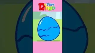 Dino Surprise Egg | Crack Crack Crack #babyringo #funnysongs #shorts