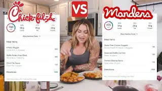 BATTLE OF THE MACROS | Manders VS Chick-Fil-A