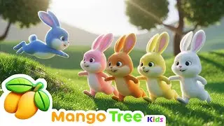 🐰 Bunny Counting Song | Mangotree Kids Nursery Rhymes & Kids Songs #alphabet song #nursery rhymes