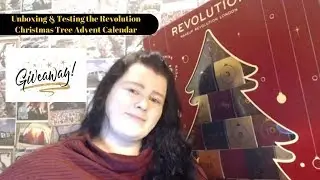 Unboxing & Testing the Revolution Christmas Tree Advent Calendar ****GIVEAWAY****