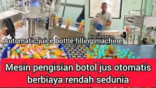 mesin pengisian botol jus otomatis termurah / Juice bottle filling machine / juice bottle buisness